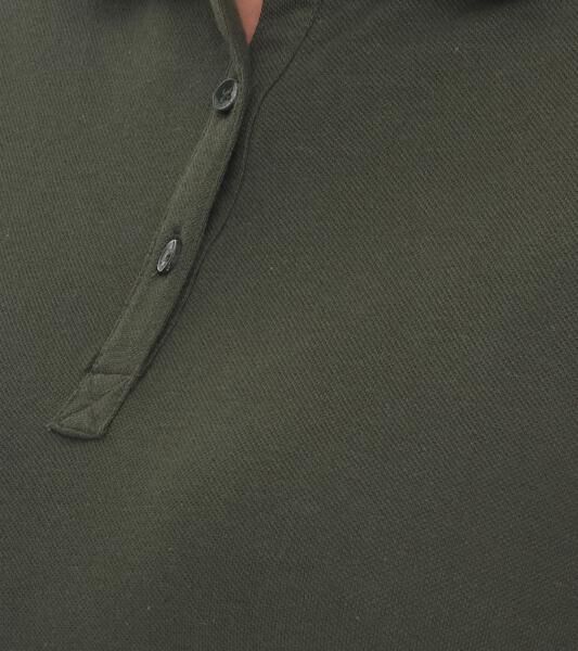 ELEVATE Helios Damen Polo-Shirt Baumwolle Polo-Hemd Pique-Strick 180 g/m&sup2; 3810770 Army Dunkel-Gr&uuml;n