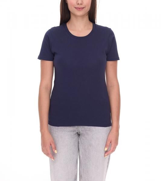 ELEVATE Heros Damen T-Shirt schlichtes Baumwoll-Shirt 150 g/m2 Basic-Shirt Unterzieh-Shirt 3802949 Navy