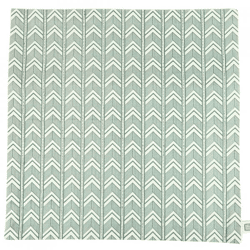 Fair Trade Kissenbezug Graphic grün 45 x 45 cm