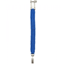 I-BRACE Paracord Bracelet: Survival rope braided into a bracelet made of tear-resistant 550 parachute cord IB1009 Blue 