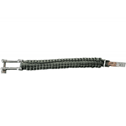 I-BRACE Paracord Armband Survival-Seil zum Armband geflochten aus reißfestem Parachute Grün