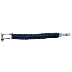 I-BRACE Paracord Armband Survival-Seil zum Armband geflochten aus reißfestem Parachute Cord 550 IB1027 Blau