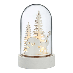 LED winter dome, approx. 9cmH