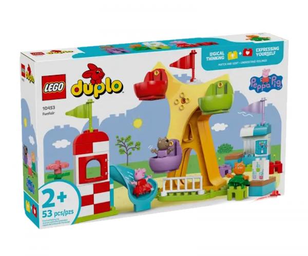 LEGO&reg; DUPLO&reg; Peppa Pig 10453 - Jahrmarkt (53 Teile)