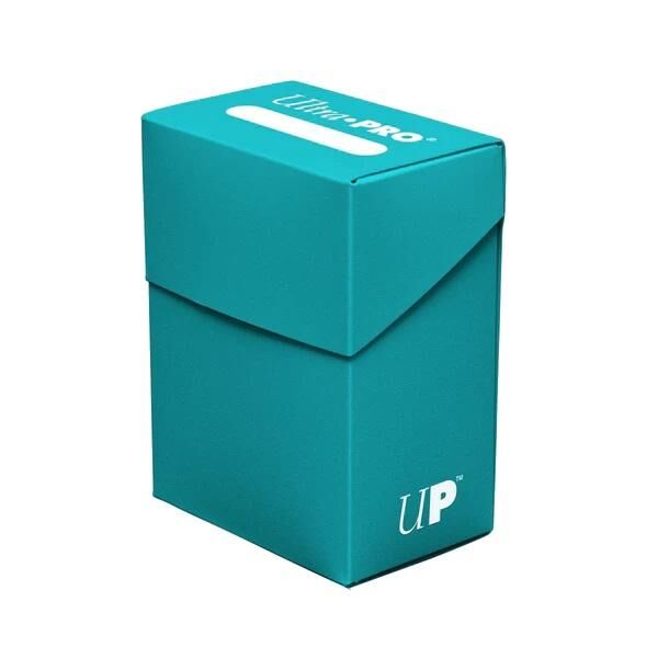 Light Blue Solid Color Deck Box