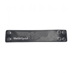 Motörhead Armband Rockband mit Logo Fan-Artikel Arm-Schmuck Schwarz