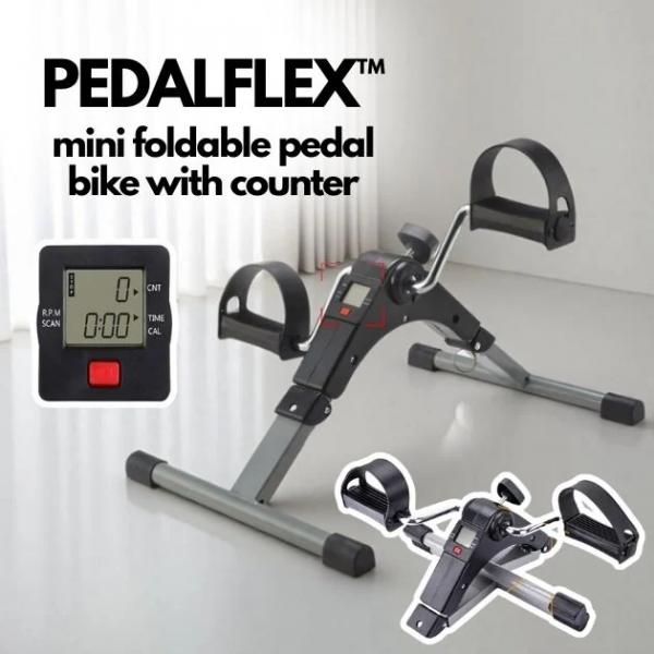 [PREISSENKUNG] PedalFlex™ – zusammenklappbarer Mini-Heimtrainer mit LCD-Anzeige – tragbarer Heimtrainer für unter dem Schreibtisch & zur Rehabilitation