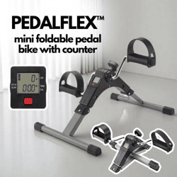 [PREISSENKUNG] PedalFlex™ – zusammenklappbarer Mini-Heimtrainer mit LCD-Anzeige – tragbarer Heimtrainer für unter dem Schreibtisch & zur Rehabilitation