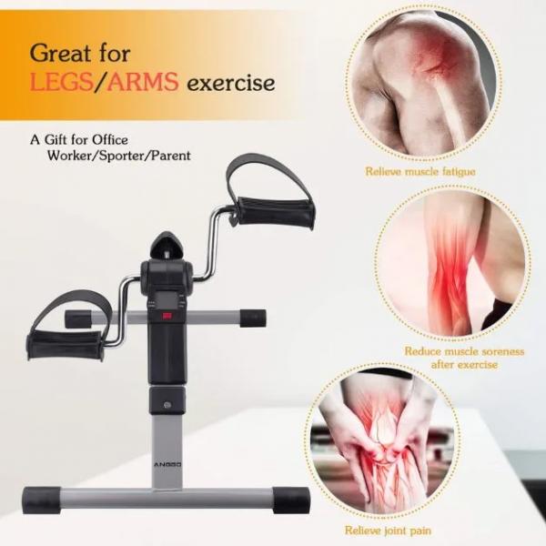 [PREISSENKUNG] PedalFlex™ – zusammenklappbarer Mini-Heimtrainer mit LCD-Anzeige – tragbarer Heimtrainer für unter dem Schreibtisch & zur Rehabilitation