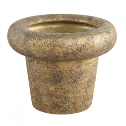 PTMD Blumentopf Relandi L goldfarbig 30 cm