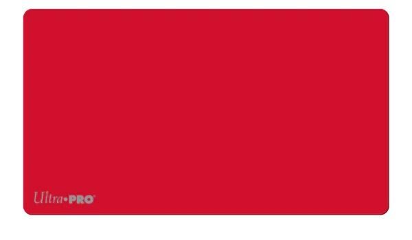 Red Solid Color Standard Gaming Playmat Mousepad