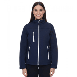 SANTINO Damen wasserabweisende Softshell-Jacke Outdoor-Jacke Alltags-Jacke 1018311 Blau