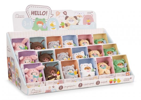 Sortiment Kuscheltier mymochi 8cm in Geschenk-