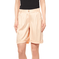 Tamaris Damen Stoff-Shorts Orange Kurze Hose