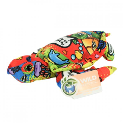 Wild Republic soft toy message FR turtle 35 cm