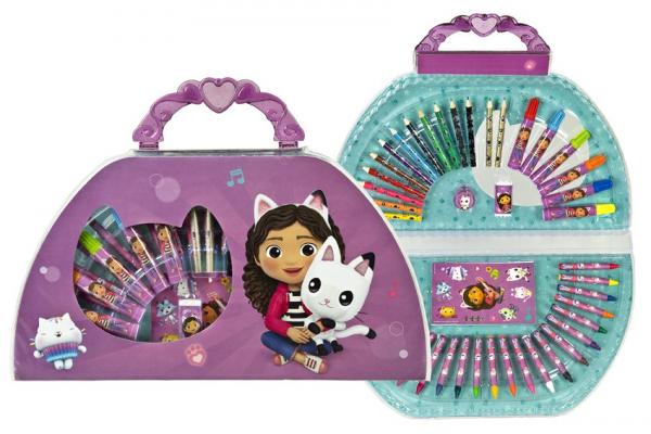 Gabby's Dollhouse - Malkoffer, 51-teilig