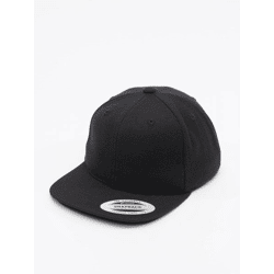 lässige Flexfit Unisex Cap 382 g/m² Schwarz