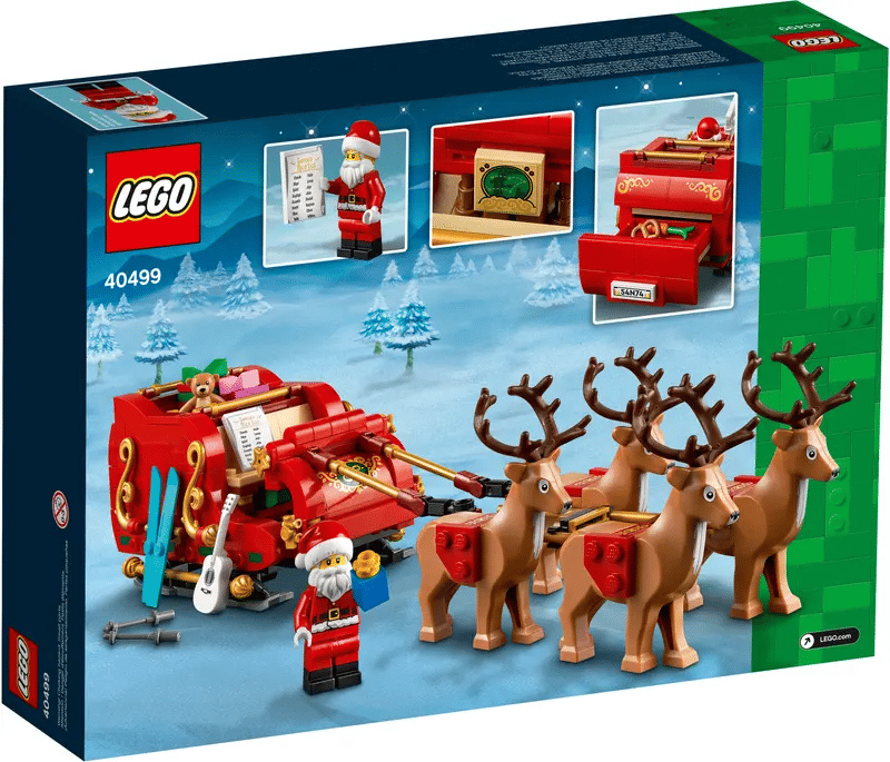 LEGO&reg; 40499 - Schlitten des Weihnachtsmanns (343 Teile)