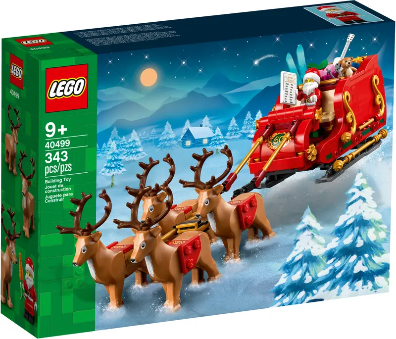 LEGO&reg; 40499 - Schlitten des Weihnachtsmanns (343 Teile)