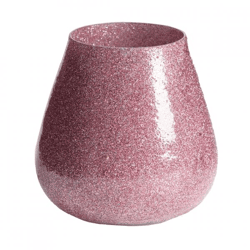Light & Living Teelichthalter Legoli, glitzernd, hellrosa, 12 cm