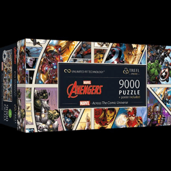 Marvel - Across The Comic Universe - UFT Puzzle 9000 pieces