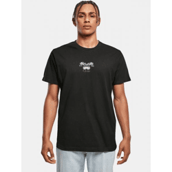 modernes Mister Tee Herren T-Shirt mit Baumwolle Schwarz