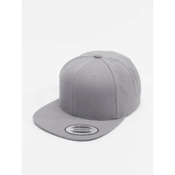 sportliche Flexfit Unisex Cap 382 g/m² Silber