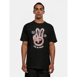 sportliches Mister Tee Herren T-Shirt Oversize 240 g/m² mit Baumwolle Schwarz