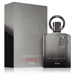 AFNAN Supremacy Not Only Intens Herren Eau de Parfum orientalisch-würziger Körper-Duft Parfüm 100ml Silber