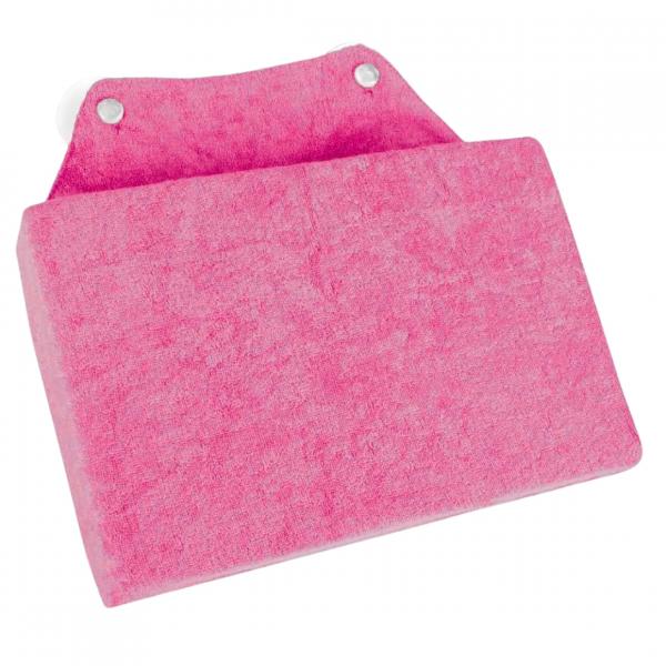 Badekissen Sweet Dreams rosa 25 x 16 cm