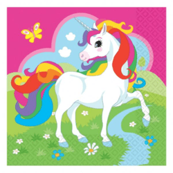 Unicorn - 20 napkins - 33 x 33 cm
