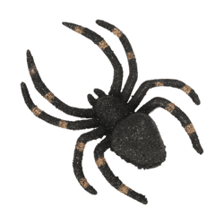 Glitterspinne - 9 x 14 cm