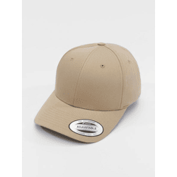 lässige Flexfit Unisex Cap 283 g/m² mit Baumwolle Beige