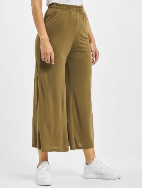 l&auml;ssige Urban Classics Damen Jeans Taschen 200 g/m&sup2; Khaki