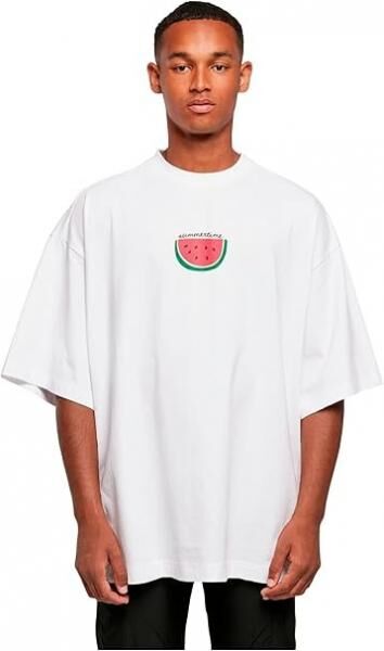 l&auml;ssiges Merchcode Herren T-Shirt 220 g/m&sup2; mit Baumwolle Wei&szlig;