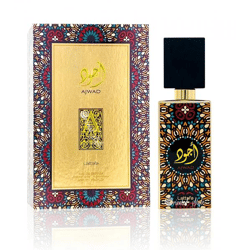 Lattafa Ajwad Unisex Eau de Parfum fruchtig-blumiger Körper-Duft Parfüm 60ml Schwarz/Bunt