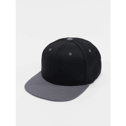 moderne Flexfit Herren Cap Stretch 315 g/m² Schwarz