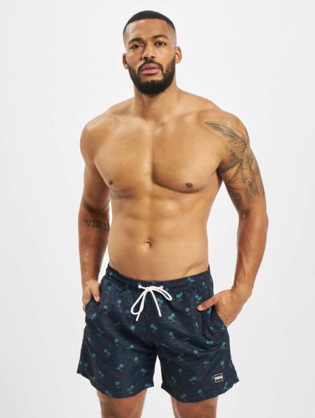 moderne Urban Classics Herren Hose Kordelzug Taschen 100 g/m&sup2; Navy