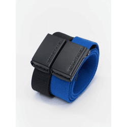 modernes Urban Classics Unisex Gürtel Schwarz/Blau