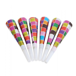 Party horns - 6 pieces