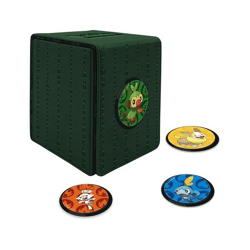 PKM Scorching Summit Alcove Click Deck Box for Pokemon