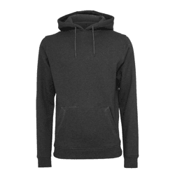 weicher Merchcode Herren Hoodie 250 g/m² Baumwoll-Kapuzenpullover Schwarz