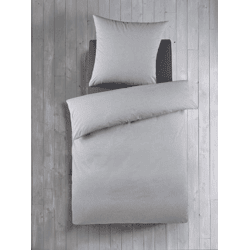 Chambray Bettwäsche 2tlg. - Grau