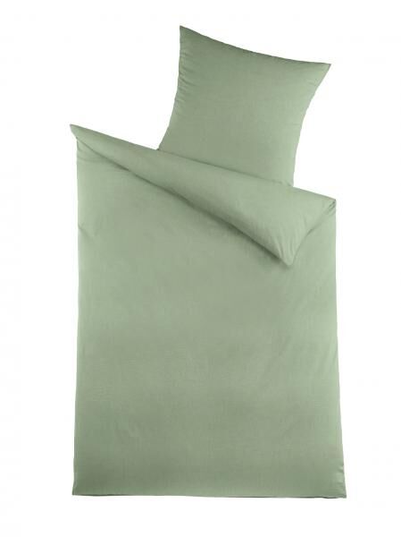 Chambray Bettw&auml;sche 2tlg. - Salbei