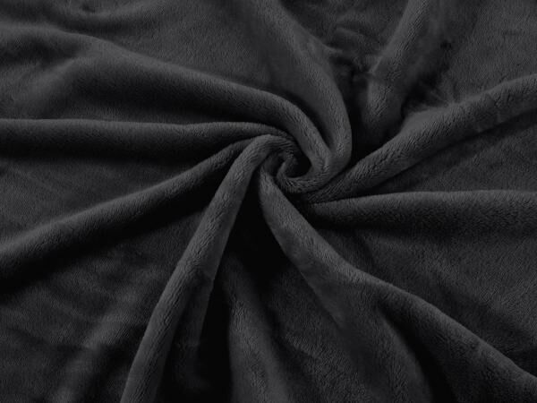 Flannel blanket XXL - anthracite