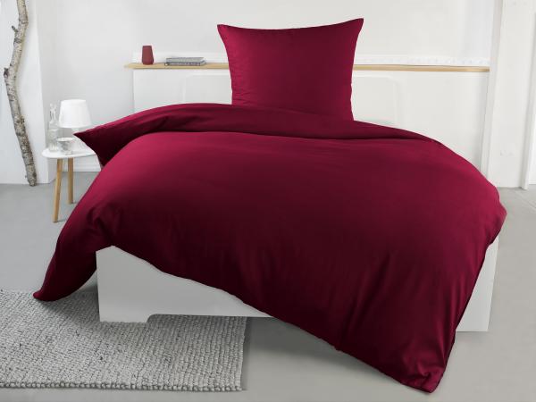 MF Bettw&auml;sche 2tlg. - classic chic - Bordeaux