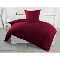 MF Bettwäsche 2tlg. - classic chic - Bordeaux