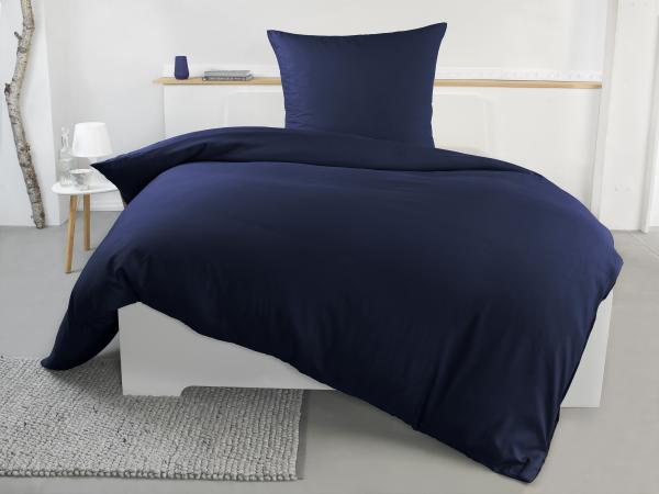 MF Bettw&auml;sche 2tlg. - classic chic - Marineblau