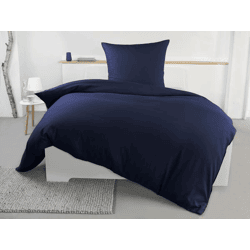 MF Bettwäsche 2tlg. - classic chic - Marineblau
