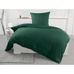 MF Bettwäsche 2tlg. - classic chic - Moosgrün